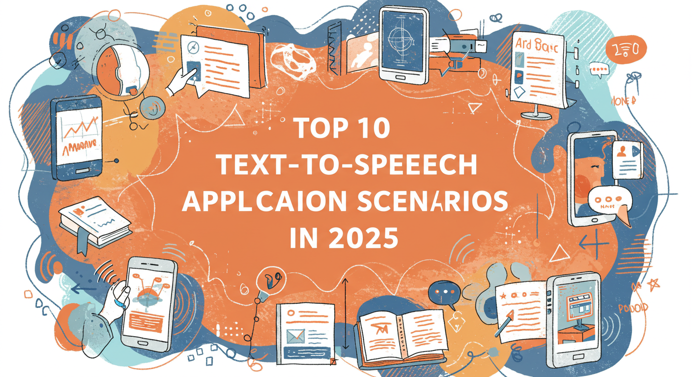 Top 10 Use Cases for Text-to-Speech Technology in 2025